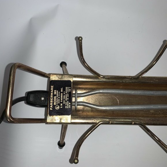 Vintage Farberware Buffet 3 Chafer Server Warmer Stainless Steel Model 383 MCM - Picture 6 of 8